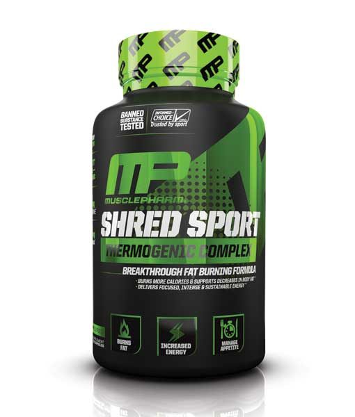 MusclePharm Shred Sport 60caps