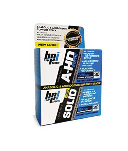BPI Sports A-HD Elite 30caps + Solid 30caps
