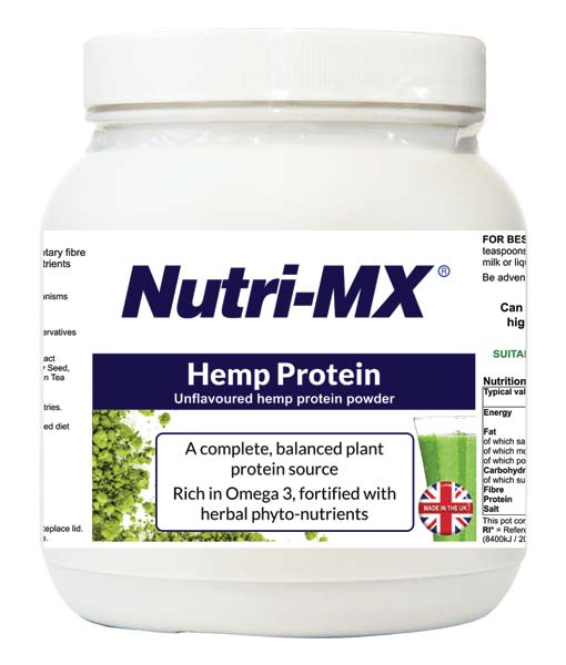 Nutri-MX Hemp Protein 500gr