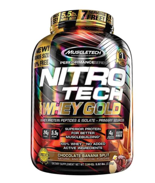 Muscletech NITRO TECH 100% WHEY GOLD