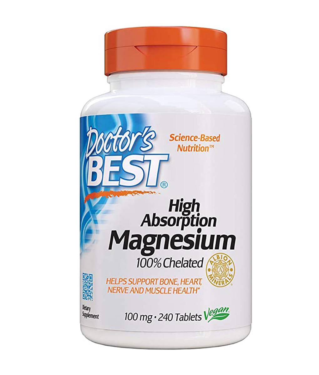 Doctor’s Best High Absorption Magnesium 100mg