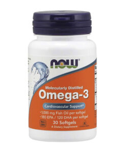 Now Molecularly Distilled Omega 3
